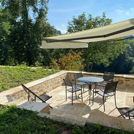 Charmantes renoviertes Maisonette mit Aussicht auf Wiesen und Teich Cluny Exterior foto